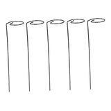 Maxbell Climbing Plant Stakes Rack Reusable Tomato Twist Stakes for Lawn Yard Indoor Straight 5pcs