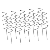Maxbell Climbing Plant Stakes Rack Reusable Tomato Twist Stakes for Lawn Yard Indoor Spiral 10pcs