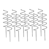 Maxbell Climbing Plant Stakes Rack Reusable Tomato Twist Stakes for Lawn Yard Indoor Spiral 10pcs