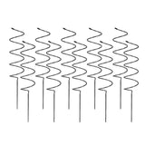 Maxbell Climbing Plant Stakes Rack Reusable Tomato Twist Stakes for Lawn Yard Indoor Spiral 10pcs