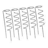 Maxbell Climbing Plant Stakes Rack Reusable Tomato Twist Stakes for Lawn Yard Indoor Straight and Spiral