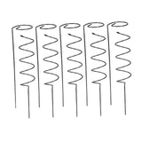 Maxbell Climbing Plant Stakes Rack Reusable Tomato Twist Stakes for Lawn Yard Indoor Straight and Spiral
