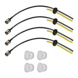 Maxbell 8 Pieces Fuels Lines Lawnmower for Lawn Mower Accessories Trimmer Mower