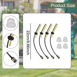 Maxbell 8 Pieces Fuels Lines Lawnmower for Lawn Mower Accessories Trimmer Mower