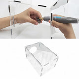 Maxbell Hand Grinding Dust Cover Craft Tool for Polishing Work Buffing Metal Cutting