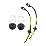 Maxbell 6Pcs Fuels Lines 22 cm with 2 Primer Bulbs for Trimmer Mower Accessories