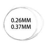 Maxbell Saw Wire Spare Parts Length 1M DIY Cutting Wire for Tile Granite Woodworking 0.26mm