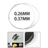 Maxbell Saw Wire Spare Parts Length 1M DIY Cutting Wire for Tile Granite Woodworking 0.26mm