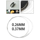 Maxbell Saw Wire Spare Parts Length 1M DIY Cutting Wire for Tile Granite Woodworking 0.26mm