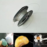 Maxbell Saw Wire Spare Parts Length 1M DIY Cutting Wire for Tile Granite Woodworking 0.26mm