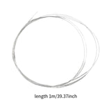 Maxbell Saw Wire Spare Parts Length 1M DIY Cutting Wire for Tile Granite Woodworking 0.37mm