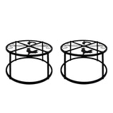 Maxbell 2 Pieces Metal Plant Stand Planter Rack Dining Room Indoor Flower Pot Holder
