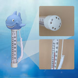Maxbell Floating Pool Thermometer for Baby Bath Indoor Outdoor Swimming Pools & Spas Shark