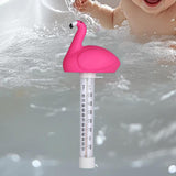 Maxbell Floating Pool Thermometer for Baby Bath Indoor Outdoor Swimming Pools & Spas Flamingo