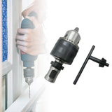 Maxbell Collet Chuck Holder Heavy Duty Replacement Sturdy B16 Light Taper Hole Chuck A 1.5 to 13mm chuck