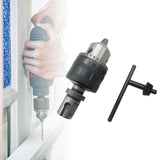 Maxbell Collet Chuck Holder Heavy Duty Replacement Sturdy B16 Light Taper Hole Chuck B 1.5 to 13mm chuck