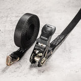 Maxbell Car Truck Cargo Ratchet Strap Luggage Transport Strap for Vehicles Cargo Van 3 m