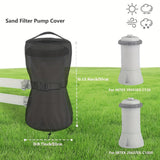 Maxbell Home Pool Filter Cover Dustproof Filter Pump Cover for Outdoor Outside Units