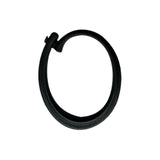 Maxbell 2x30x Gazebo Curtain Hooks Professional Black for Netting Mesh Screen Curtains
