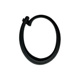 Maxbell Gazebo Curtain Hooks Sturdy Professional Black for Outdoor Hotel Yard Screen