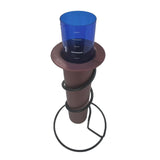 Maxbell Rain Gauge with Scale Spiral Rain Measurement Gauge for Pond Landscape Fence