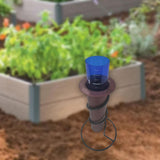 Maxbell Rain Gauge with Scale Spiral Rain Measurement Gauge for Pond Landscape Fence