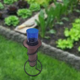 Maxbell Rain Gauge with Scale Spiral Rain Measurement Gauge for Pond Landscape Fence