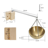 Maxbell Sauna Oil Cup Sauna Aroma Bowl Fragrance Diffuser Bowl for Sauna Room SPA