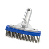 Maxbell 5inch Pool Brush Sturdy Compact Efficient Wire Bristles for SPA Corners Pond