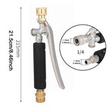 Maxbell Pressure Washer Extended Wand Accessories Metal Cleaning Tools Quick Connect 215mm