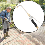 Maxbell Pressure Washer Extended Wand Accessories Metal Cleaning Tools Quick Connect 360mm