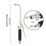Maxbell Pressure Washer Extended Wand Accessories Metal Cleaning Tools Quick Connect 360mm