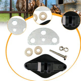 Maxbell Electric Fence Insulator Gate Anchor Gate Handle Anchor for Outside
