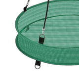 Maxbell Hanging Hoop Platform Birdseed Hoop for Yard Pole Mounted Bird Feeder Garden
