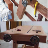 Maxbell Workbench Handwheel Adjustable Sturdy Quick Release Portable Table Clamp Dog