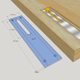 Maxbell Woodworking Vise Clamping Sturdy Woodworking Bench Vise for Furniture Making
