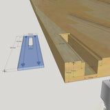 Maxbell Woodworking Vise Clamping Sturdy Woodworking Bench Vise for Furniture Making