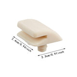 Maxbell 4Pcs Pool Cleaner Shoe Kits Axv014SP Spa Bottom Slotted Shoe Kit