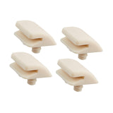 Maxbell 4Pcs Pool Cleaner Shoe Kits Axv014SP Spa Bottom Slotted Shoe Kit
