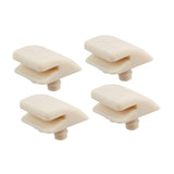 Maxbell 4Pcs Pool Cleaner Shoe Kits Axv014SP Spa Bottom Slotted Shoe Kit