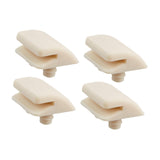 Maxbell 4Pcs Pool Cleaner Shoe Kits Axv014SP Spa Bottom Slotted Shoe Kit
