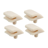 Maxbell 4Pcs Pool Cleaner Shoe Kits Axv014SP Spa Bottom Slotted Shoe Kit