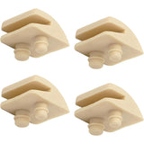 Maxbell 4Pcs Pool Cleaner Shoe Kits Axv014SP Spa Bottom Slotted Shoe Kit