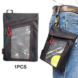 Maxbell Tool Pouch Zipper Bag Repair Tools Storage Bag for Carpenter Fishing Camping