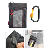 Maxbell Tool Pouch Zipper Bag with Climbing Buckle for Electrician Plumber Carpenter