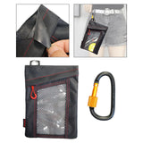 Maxbell Tool Pouch Zipper Bag with Climbing Buckle for Electrician Plumber Carpenter