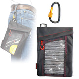 Maxbell Tool Pouch Zipper Bag with Climbing Buckle for Electrician Plumber Carpenter