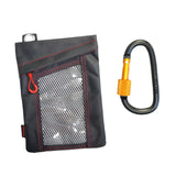 Maxbell Tool Pouch Zipper Bag with Climbing Buckle for Electrician Plumber Carpenter