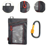 Maxbell Tool Pouch Zipper Bag with Climbing Buckle for Electrician Plumber Carpenter