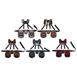 Maxbell Tool Belt with Suspenders Dad Gift Pack Organizer for Adults Family Plumbing Gray